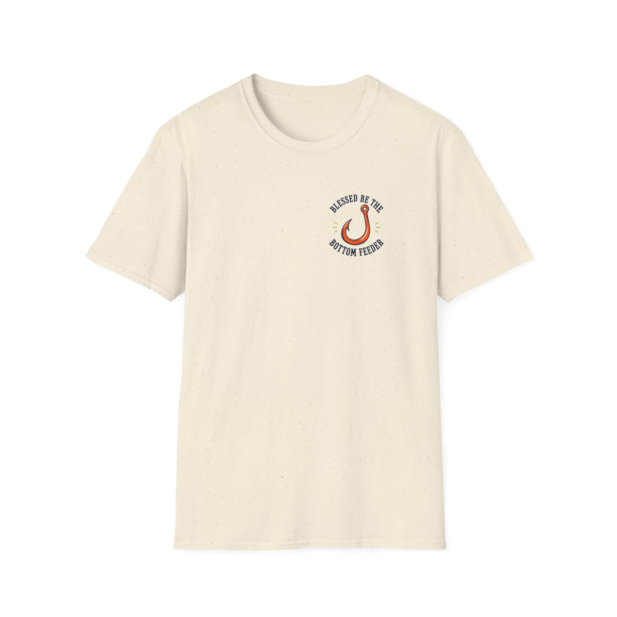 Blessed Be the Bottom Feeder Christian Fishing T-Shirt - Psalm 40:2