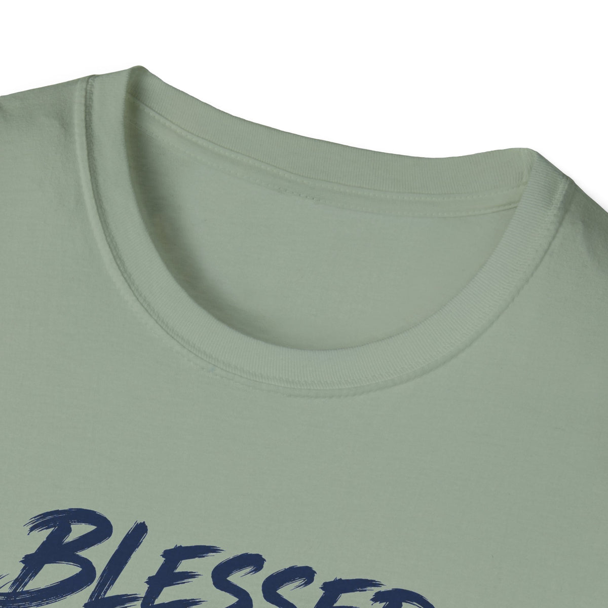 Blessed Be the Bottom Feeder Front & Back Christian Fishing T-Shirt - Psalm 40:2