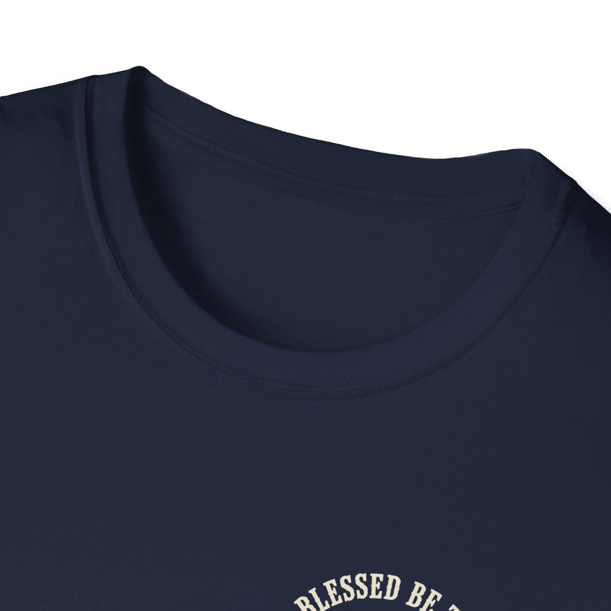 Blessed Be the Bottom Feeder Dark Christian Fishing T-Shirt - Psalm 40:2
