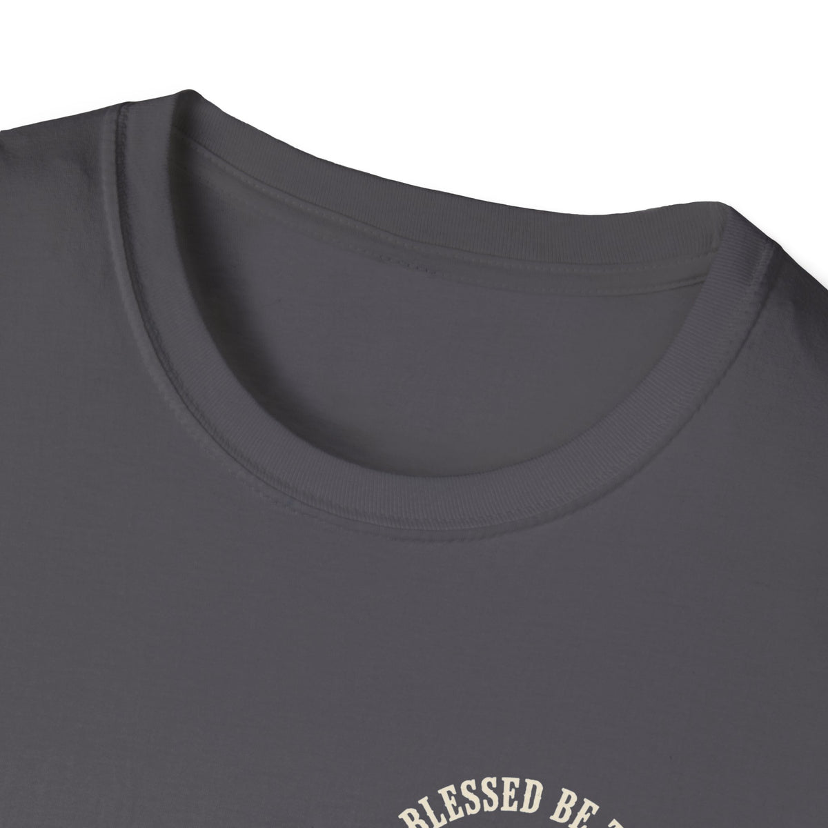 Blessed Be the Bottom Feeder Dark Christian Fishing T-Shirt - Psalm 40:2