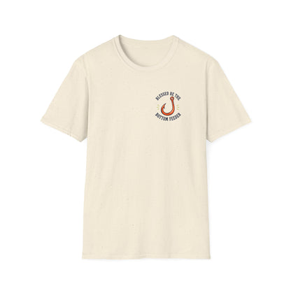 Blessed Be the Bottom Feeder Christian Fishing T-Shirt - Psalm 40:2