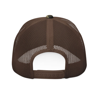 Catfish Camo Trucker Hat - Embroidered Catfish Fishing Cap