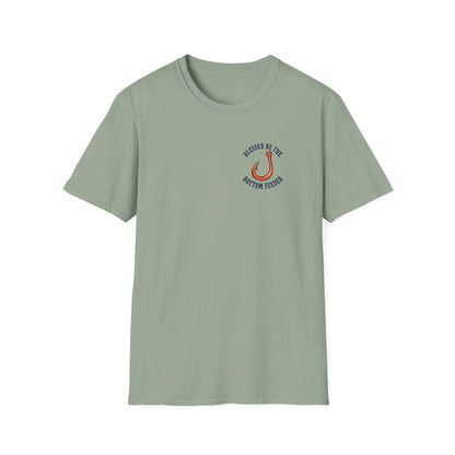 Blessed Be the Bottom Feeder Christian Fishing T-Shirt - Psalm 40:2