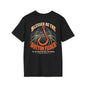 Blessed Be the Bottom Feeder Dark Christian Fishing T-Shirt - Psalm 40:2