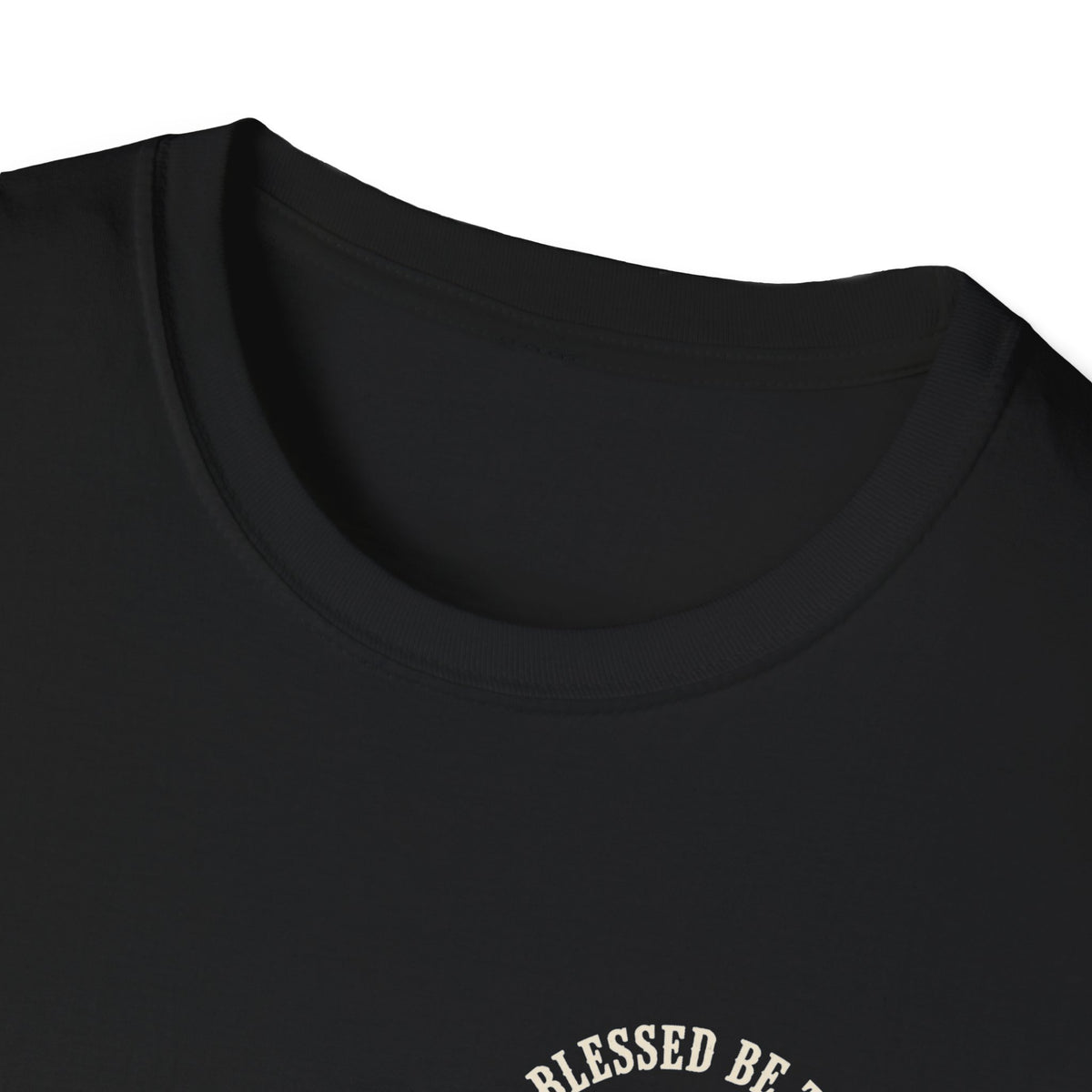 Blessed Be the Bottom Feeder Dark Christian Fishing T-Shirt - Psalm 40:2