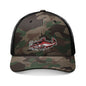 Catfish Camo Trucker Hat - Embroidered Catfish Fishing Cap