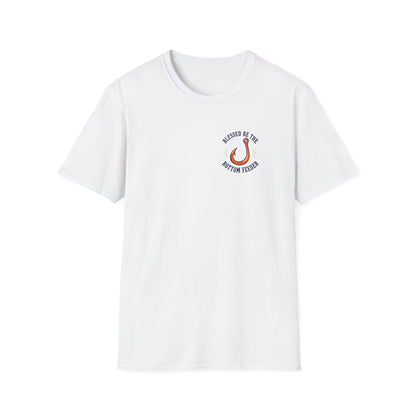 Blessed Be the Bottom Feeder Christian Fishing T-Shirt - Psalm 40:2