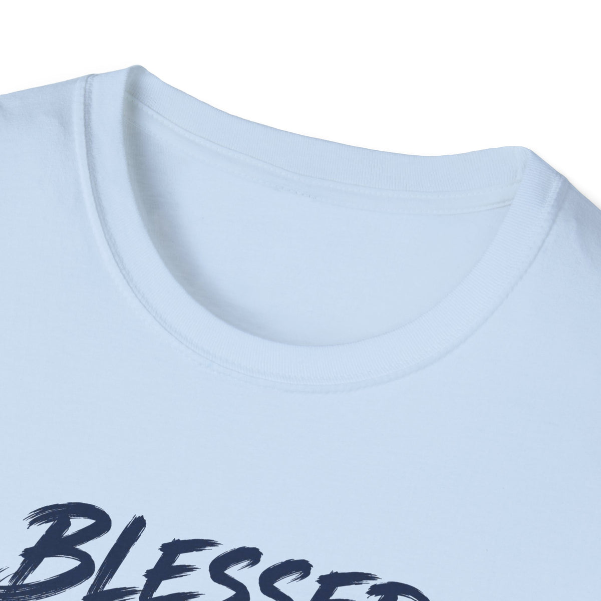 Blessed Be the Bottom Feeder Front & Back Christian Fishing T-Shirt - Psalm 40:2