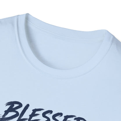 Blessed Be the Bottom Feeder Front & Back Christian Fishing T-Shirt - Psalm 40:2